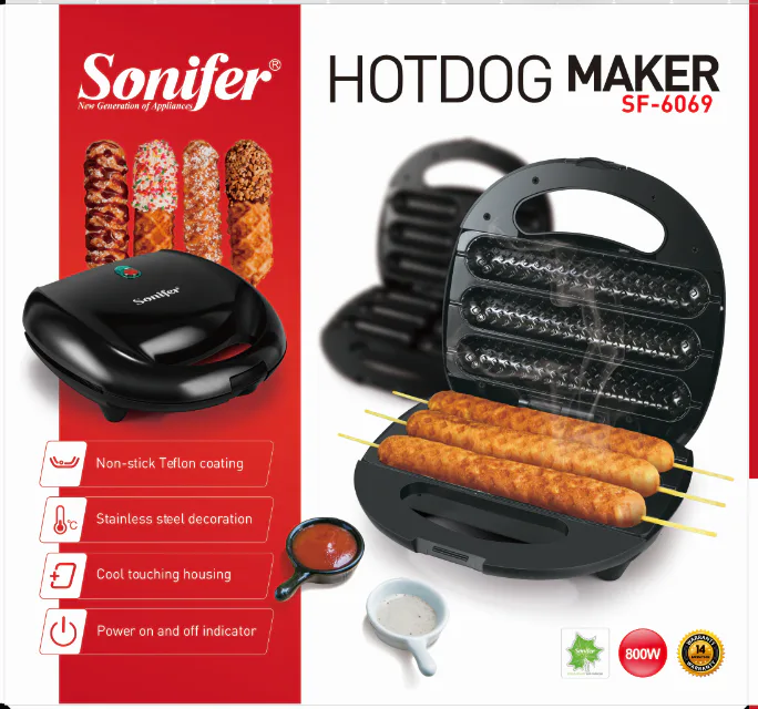 HOTDOG WAFFLE MAKER
