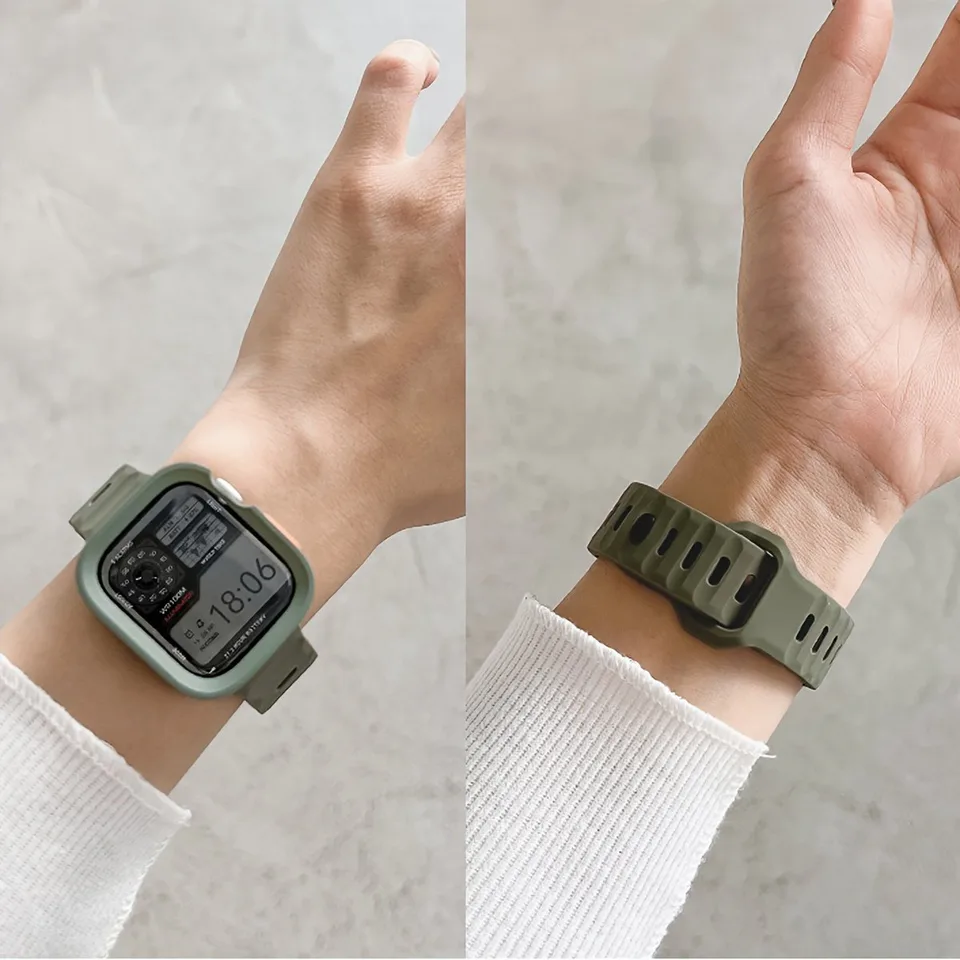 Watch Strap and Case Set