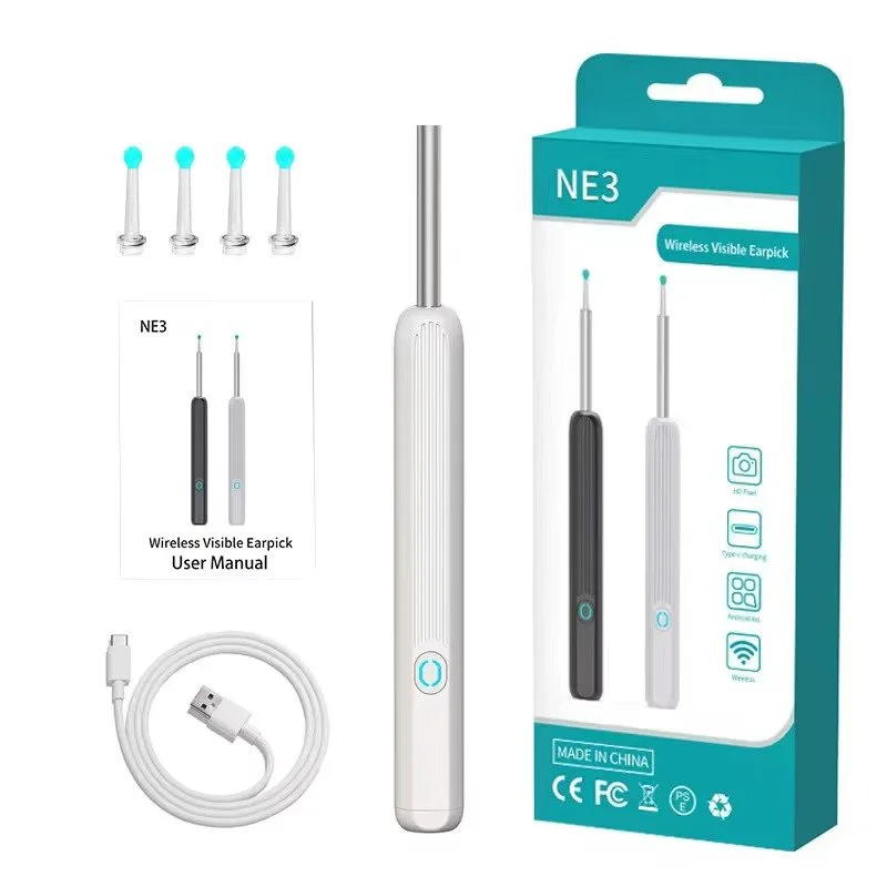 Wireless Smart Ear Cleaner Otoscope