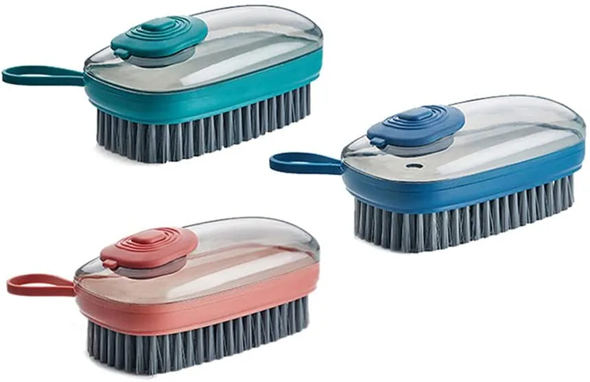 Automatic Liquid Addition Brush Laundry Cleaning Brush