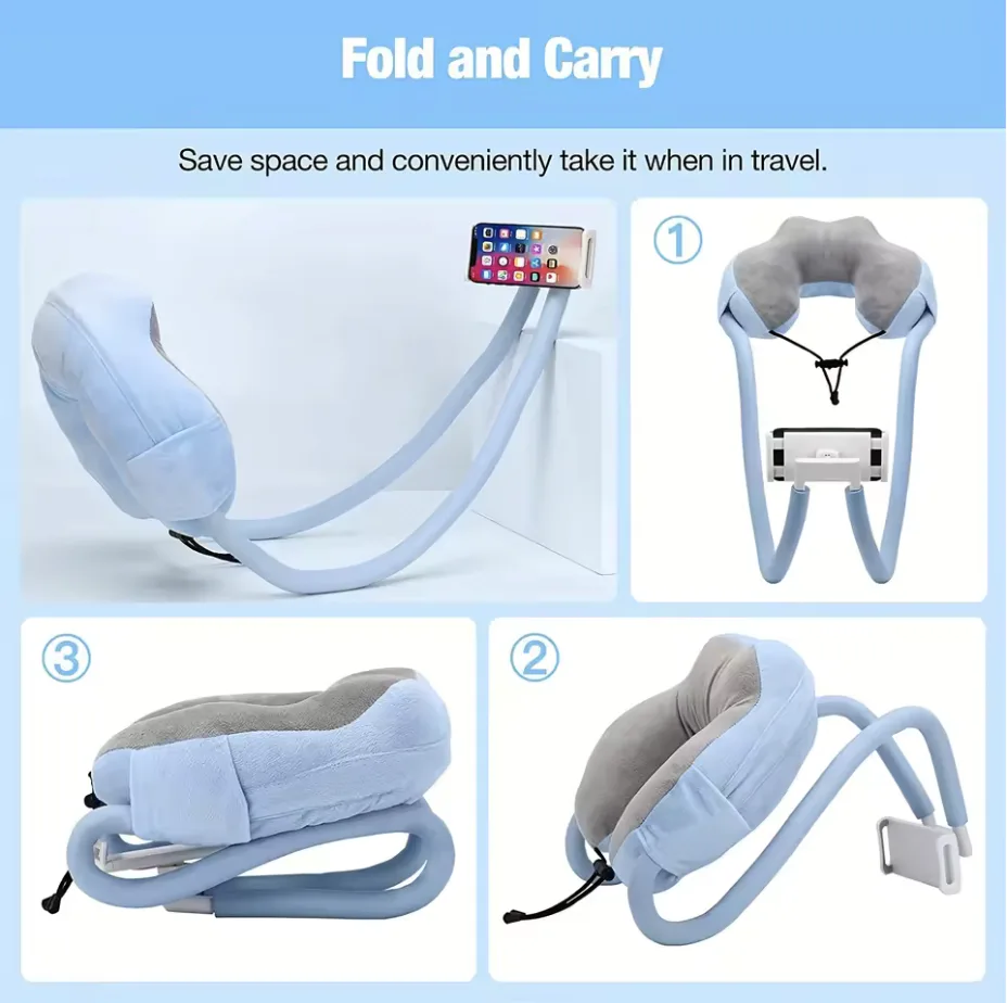 Lazy Gooseneck Phone Pillow Holder