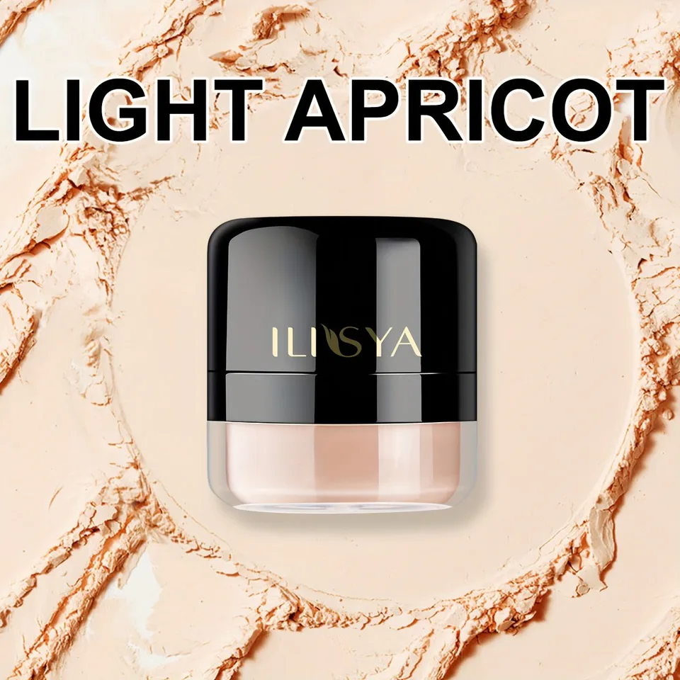 ILISYA Loose Powder With Mushroom Head Makeup Foundation