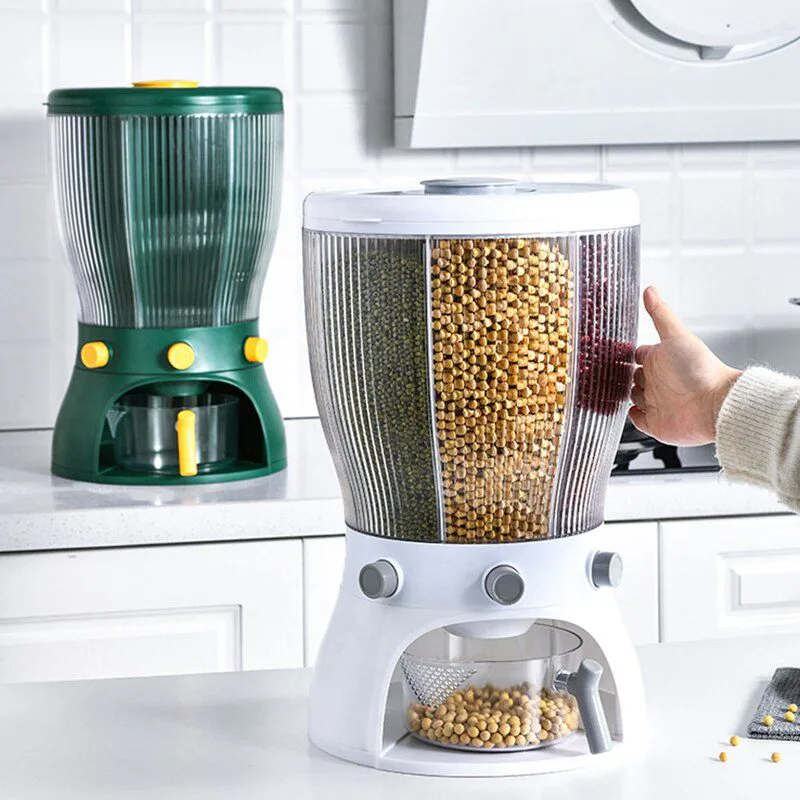 Multifunctional Rotating Food Storage Box