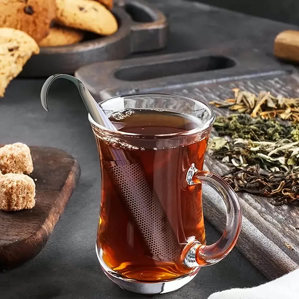 مصفاة شاي من الفولاذ المقاوم للصدأ