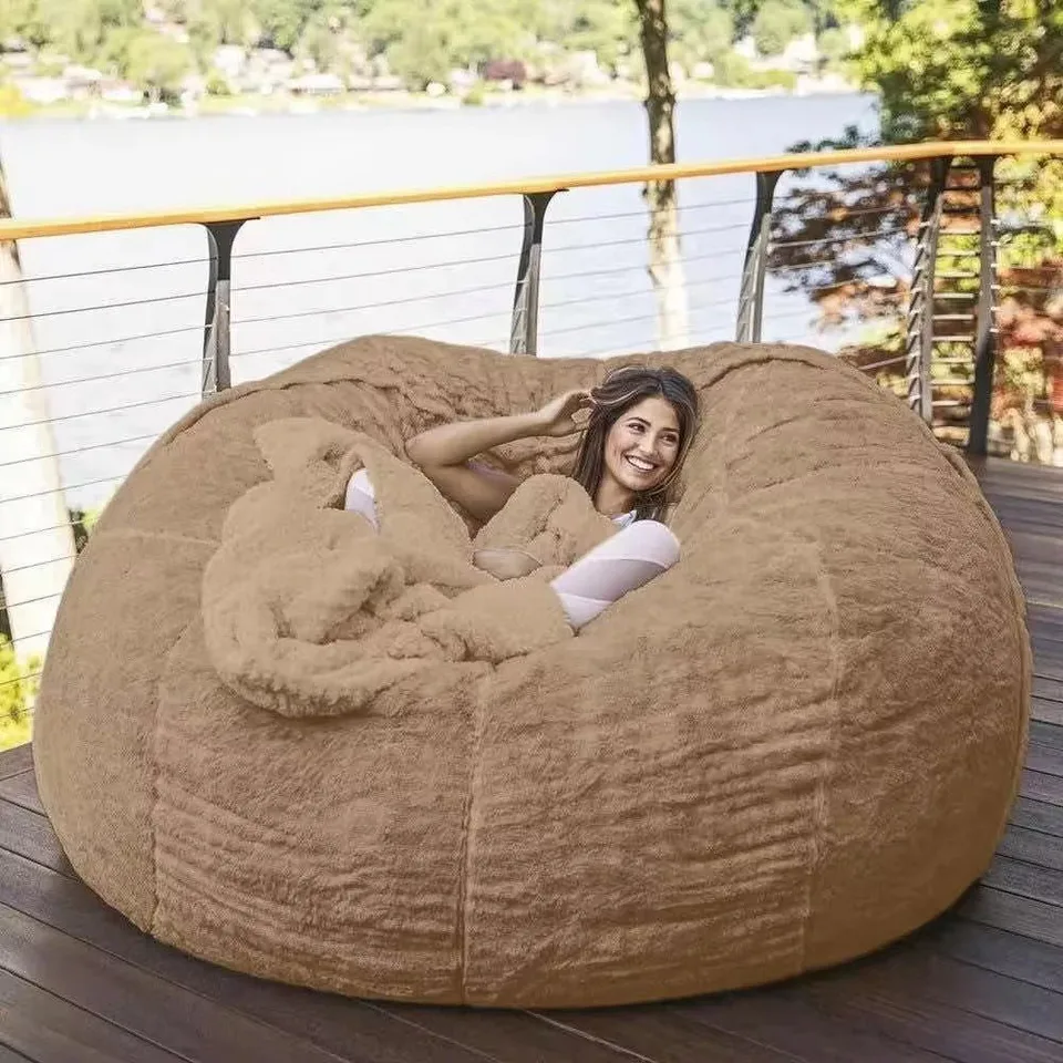 Plush Recliner Bean Bag for Ultimate Bedroom Comfort (Copy)