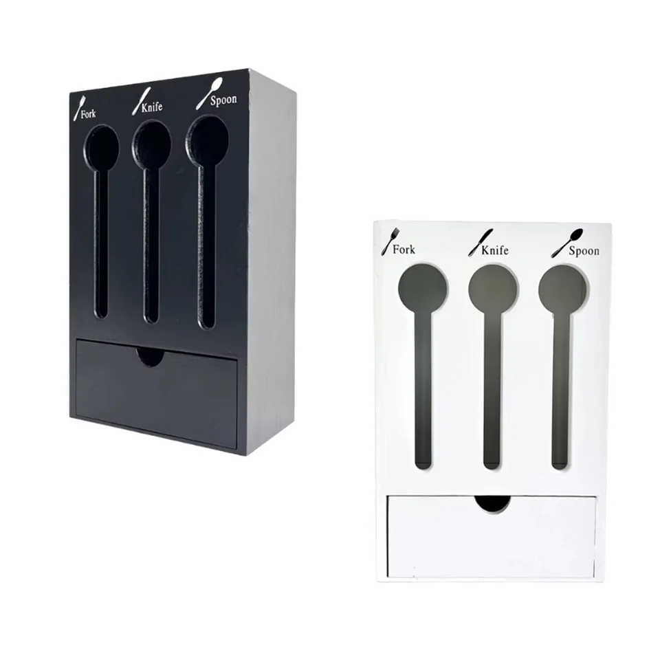 Utensil Holder Tableware Storage Organizer for Buffet Restaurant
