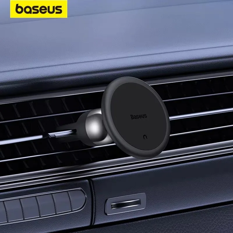 Magnetic Phone Holder Attached Cable Drop