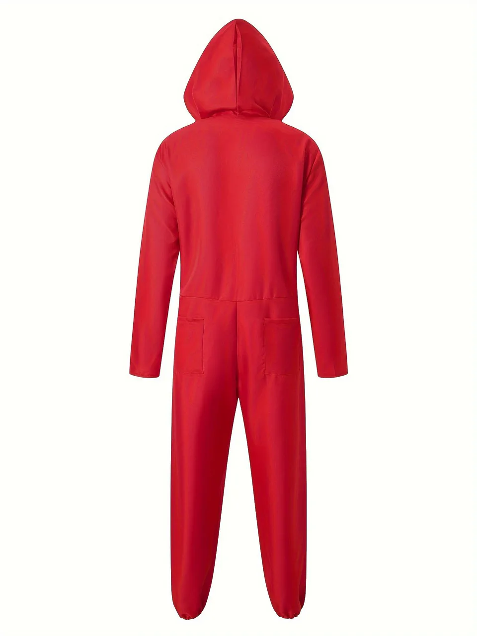 Red Jumpsuit Halloween Costume Set for Role Play