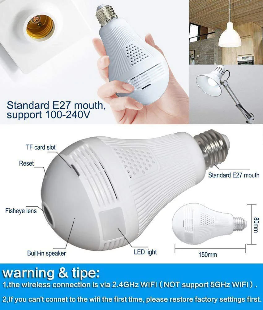 Bulb Security Camera