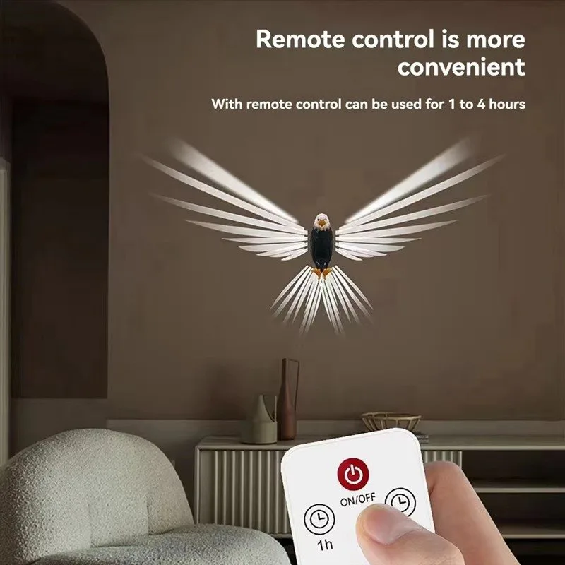 Eagle Wall Lamp with Remote & Magnetic Base
