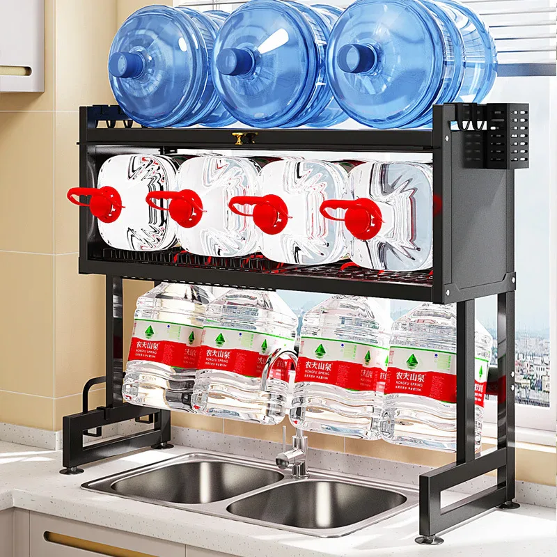 Kitchen Shelf Flip Cabinet Door