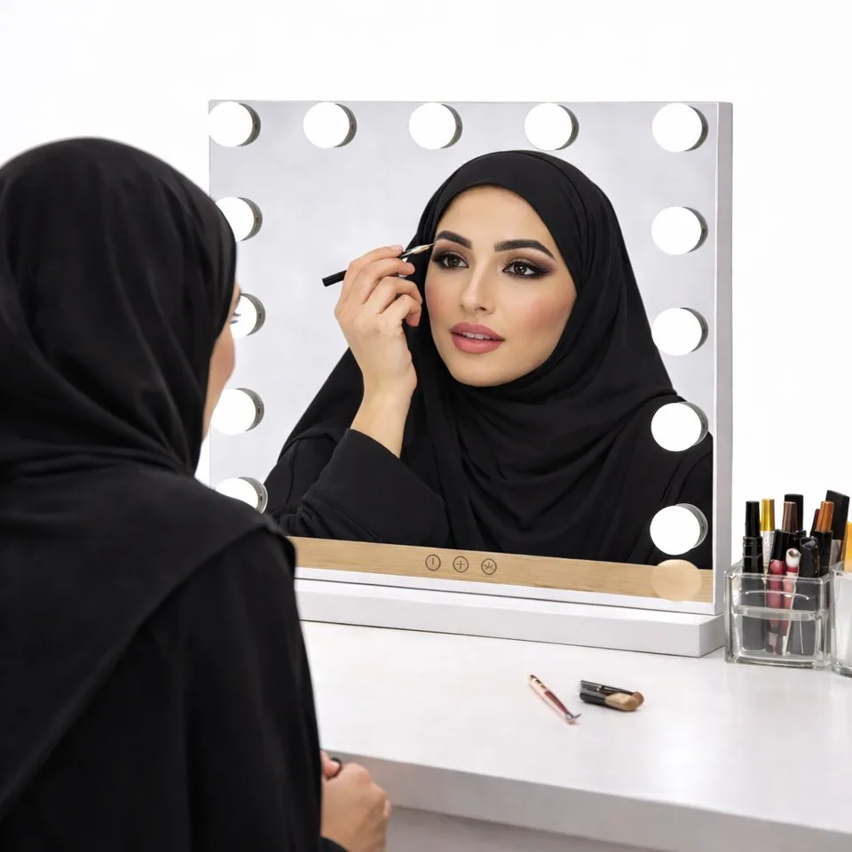 مرآة مستطيلة LED