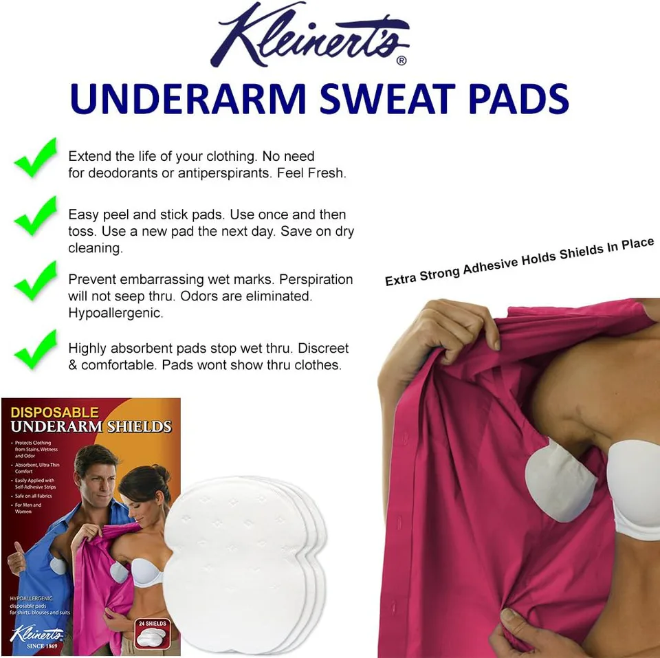 UNDERARM DRESS SHIELDS