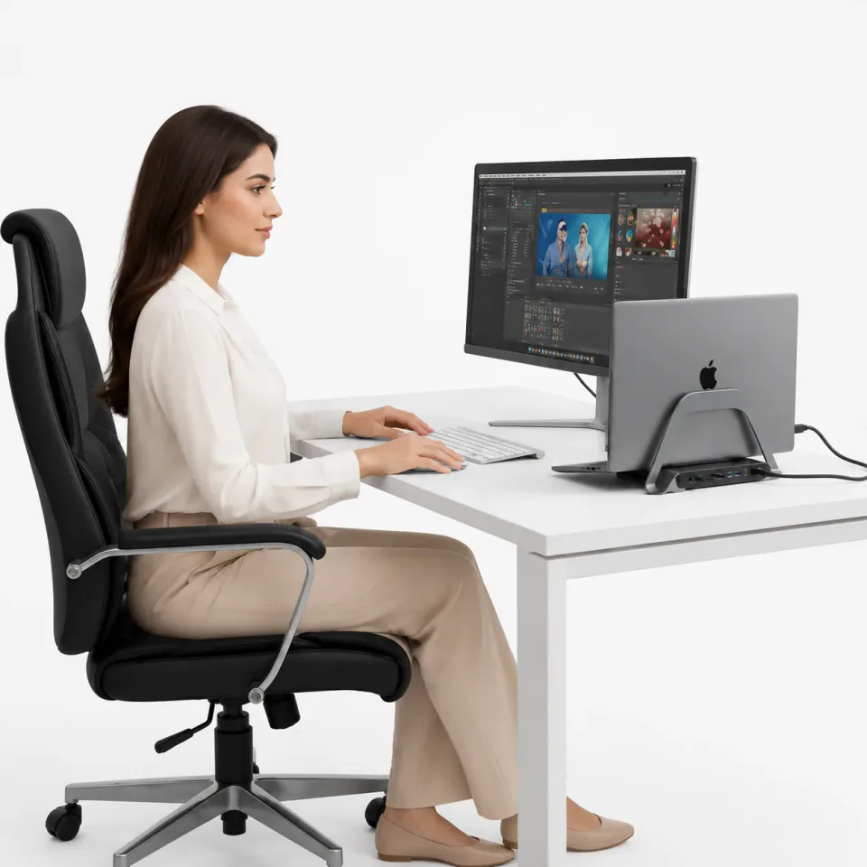 Laptop Docking Station Stand