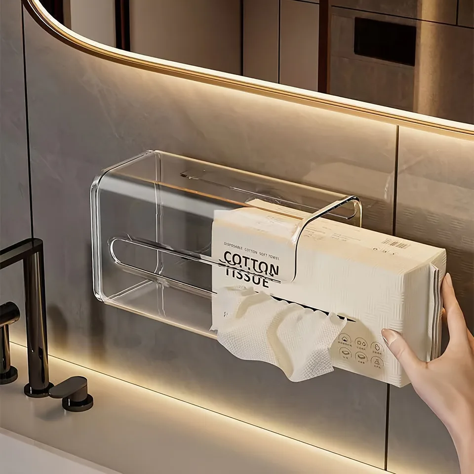 Sleek Acrylic Tissue Box for Stylish Home Decor