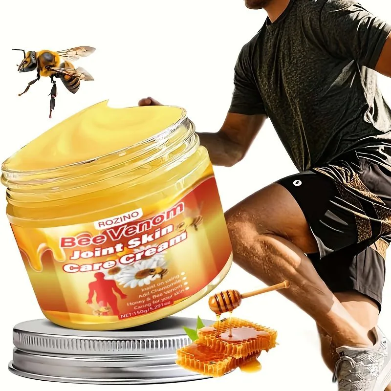 Natural Bee Venom Joint Cream for Smooth, Hydrated 150g