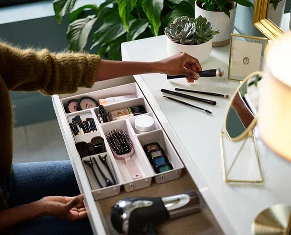 Viva 7-piece Makeup Drawer Organizer Set