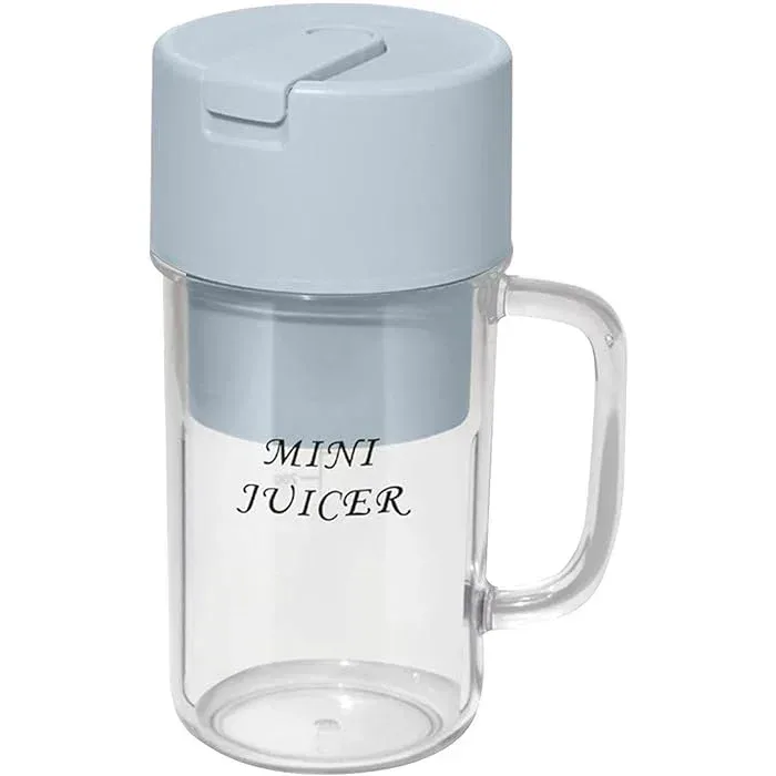Mini Juicer with handle & straw