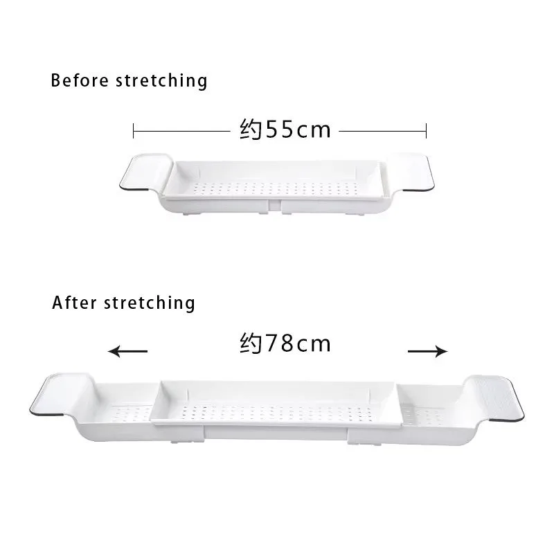 Expandable Bath Shelf