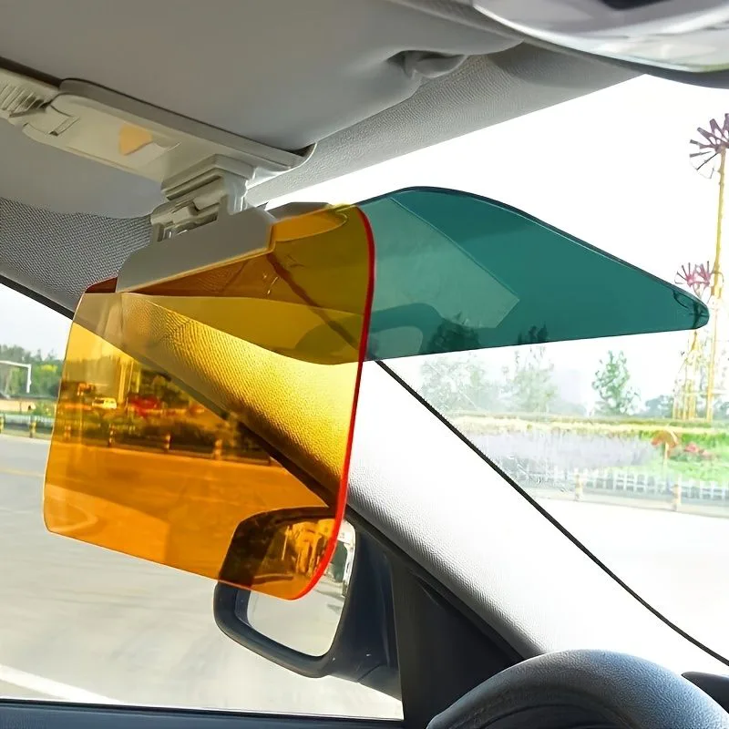 Day/Night Car Sunshade - Anti-Glare ABS Protection