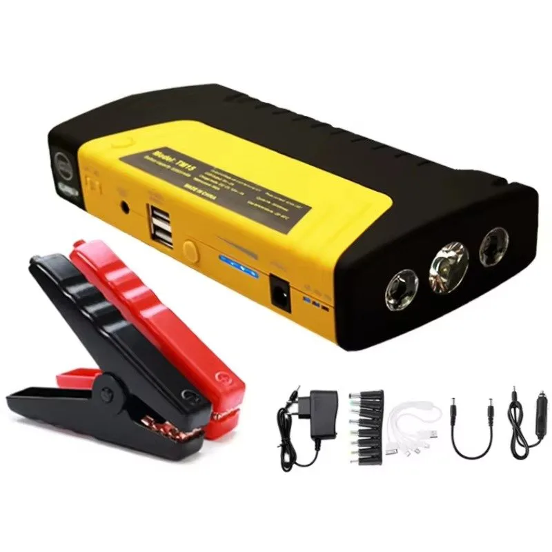 Jump Starter with Air Compressor – 50800mAh Portable Car Power Bank