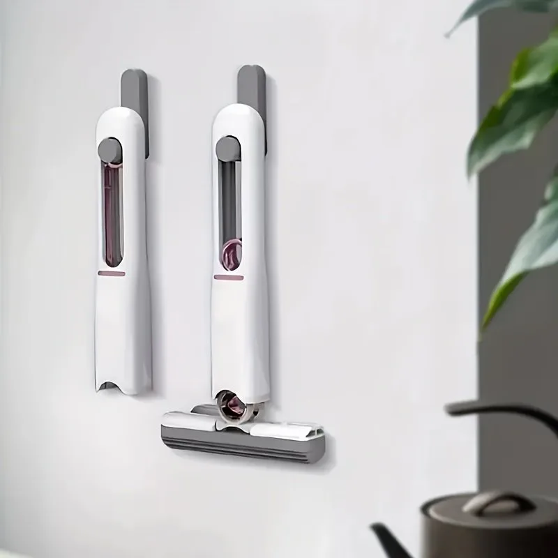 Compact Rotating Mop for Pet Mess & Tight Spaces