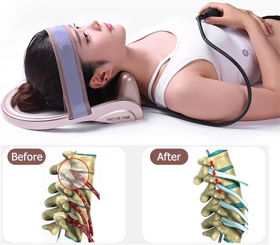 Filled Air Head massager